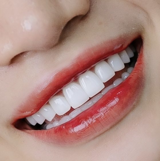 Hiệu ứng sang nhẹ trên tổng thể gương mặt